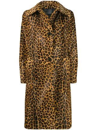 prada leopard print coat|Prada purses for men.